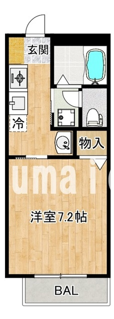 プランドール針ヶ谷の間取り|間取り図