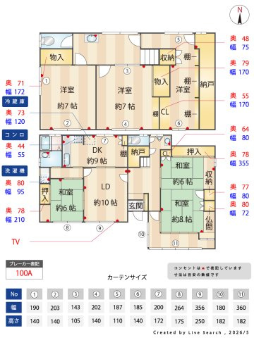 菅の台7丁目中古戸建の間取り