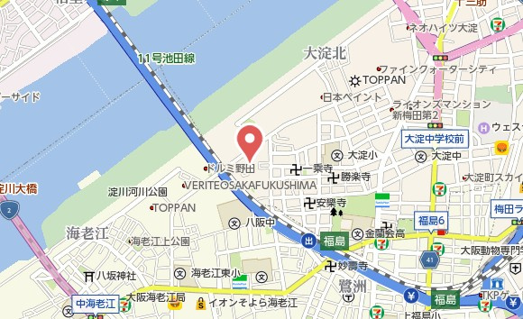 【地図】 | リビエナグラン新梅田