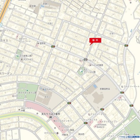大和2005の地図