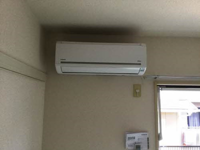 【設備】 | 西谷ハイツＣ | エアコンが付いています