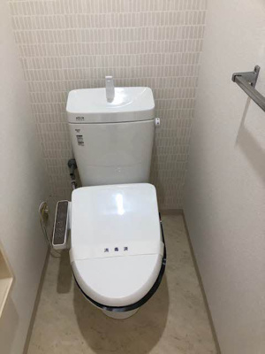 【トイレ】 | 西谷ハイツＣ | 落ち着いたトイレです
