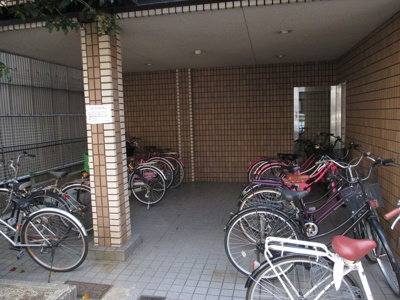 【その他】 | 豊里グランドハイツ | 自転車置き場です