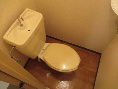 【トイレ】 | 豊里グランドハイツ | 清潔感のあるトイレです