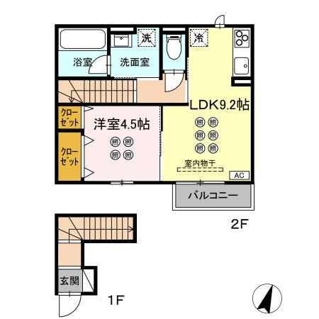 【間取り】 | セレニテ