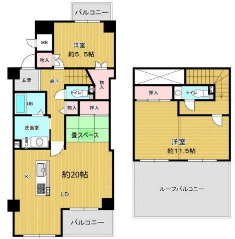 【間取り】 | 少女の赤い帽子泉北深井