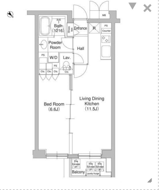 渋谷区千駄ヶ谷３丁目の賃貸マンション