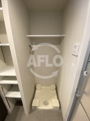 アーバネックス谷町六丁目の洗面所|アーバネックス谷町六丁目　室内洗濯機置場