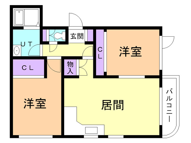 ランディックアイリの間取り