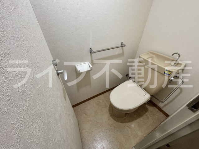 メゾン大邦のトイレ|清潔感のあるトイレです