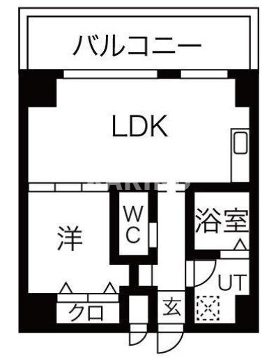パティオ京橋の間取り