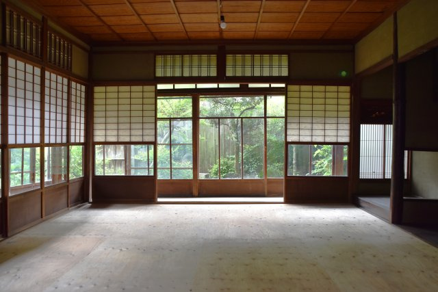 下鴨神社近く 庭に抱かれる、ゆとりの邸宅