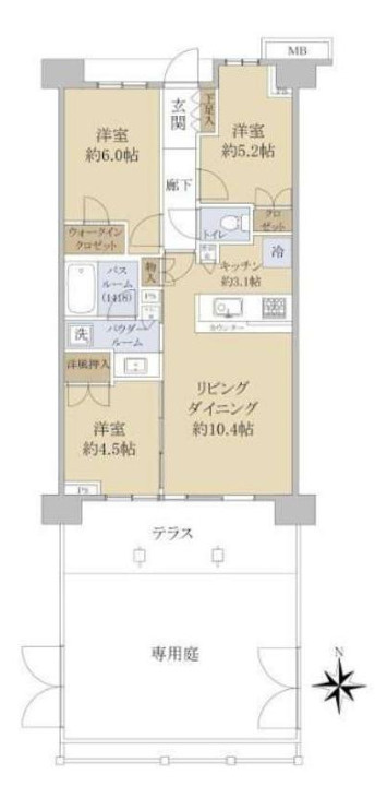 ガーデンレジデンスお花茶屋