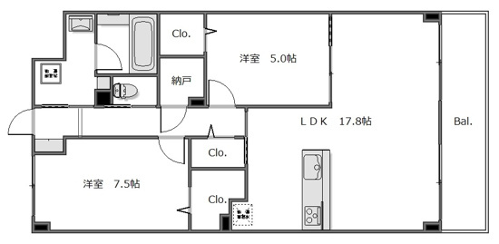 京都六三館の間取り