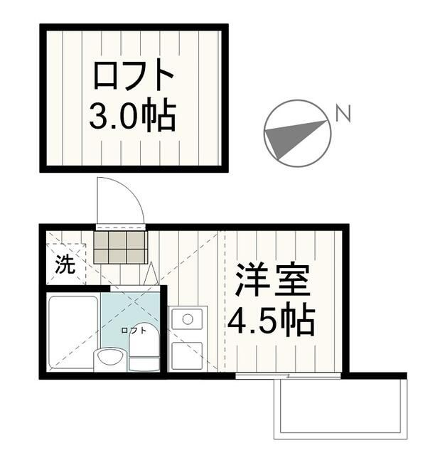 シャンテ東日暮里の間取り