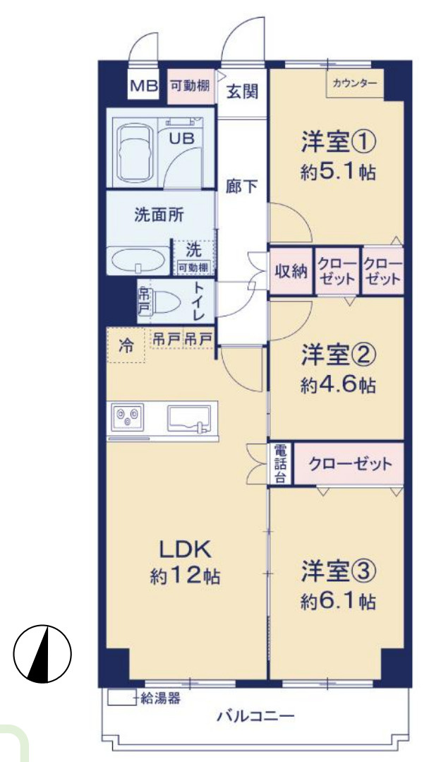 日神パレステージ横濱【仲介手数料無料】