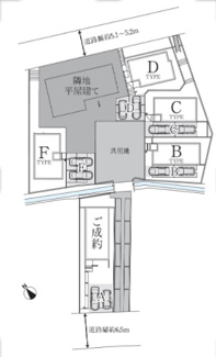 【区画図】 | 発電シェルターハウス守山区喜多山駅Ⅱ【仲介手数料無料　小幡北小　守山北中】 | 今すぐのご案内可能です！→  0120-336-922　までお気軽にお問い合わせください。