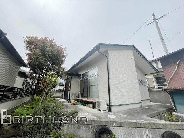 郡山市緑町　平屋　中古戸建ての外観|東側からの外観写真