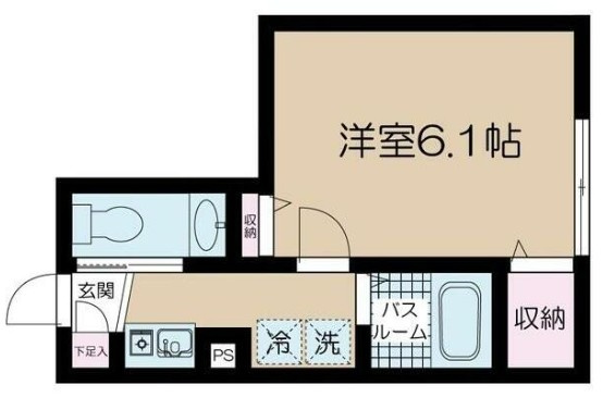 【間取り】 | フェリーチェ阿佐ヶ谷Ⅶ