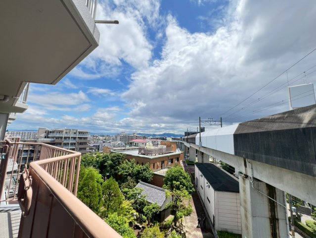 阪急南茨木ハイタウン東奈良高層住宅C棟の展望