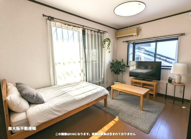 堺市東区関茶屋戸建ての洋室