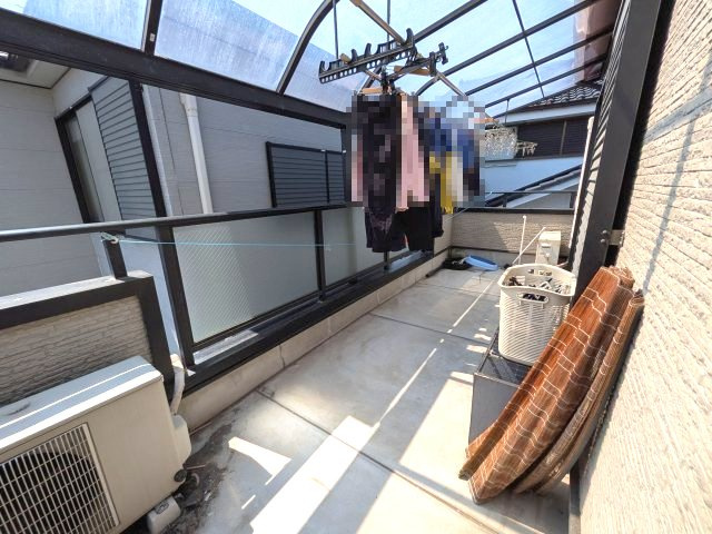 堺市東区関茶屋戸建てのバルコニー