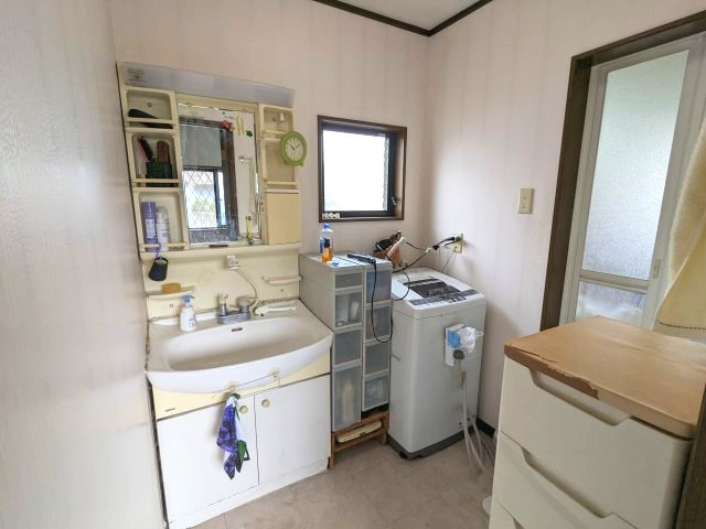 堺市東区関茶屋戸建ての脱衣所