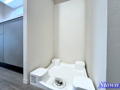 【設備】 | MAXIV名古屋上前津 | 洗濯機置き場です。