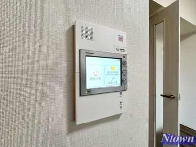 【セキュリティ】 | MAXIV名古屋上前津 | モニター付きです。