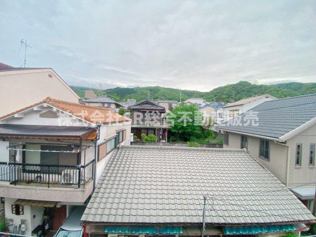 額田町中古戸建の展望|生駒山が見え、山の四季の移り変わりを感じれます！