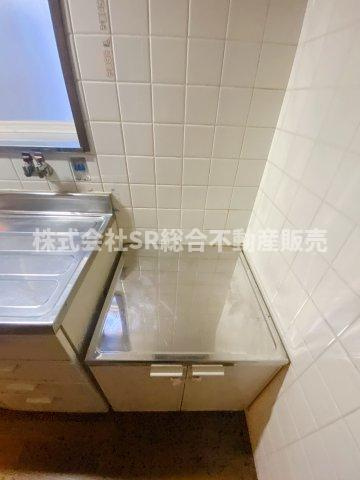 額田町中古戸建のキッチン|お好きなコンロ置けます。