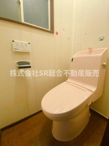 額田町中古戸建のトイレ|温水洗浄便座もございます♪