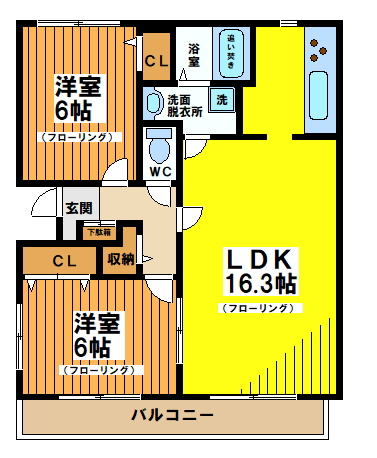 【間取り】 | ドルフＳＫ