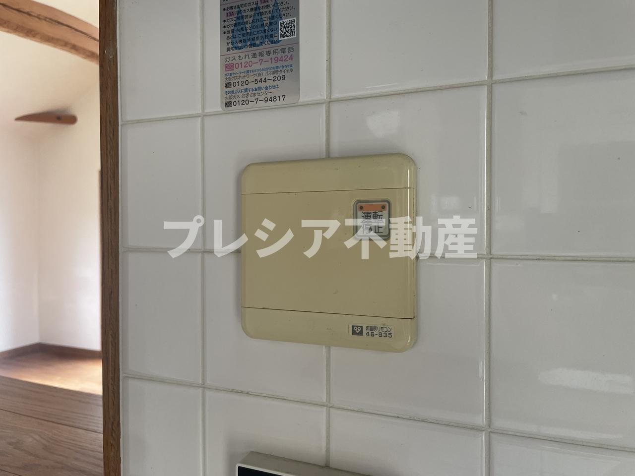 木津山町戸建の設備