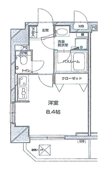【間取り】 | シャルムコート新宿ステーションパレス