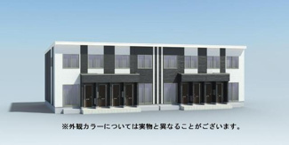 【外観】 | 仮）山宮新築アパート | 同型タイプ