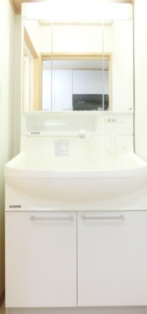 藤月マンションの洗面所|洗面台です。