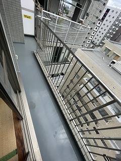 アドリーム千駄木のバルコニー