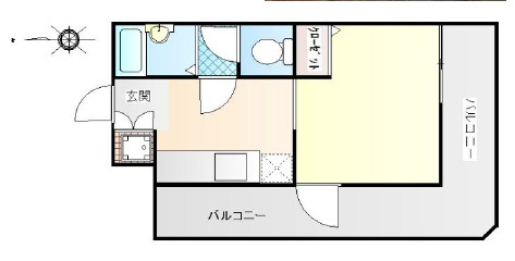 大阪ハウスの間取り