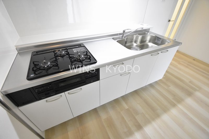 世田谷区砧５丁目の賃貸マンションのキッチン