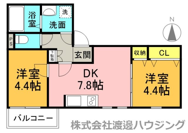 リオグランデ金田の間取り