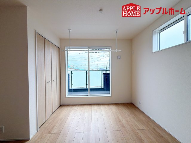 [新築住宅] さいたま市南区白幡6丁目 全3棟の洋室|居室は全室収納あり！たっぷりある収納活用でお部屋もキレイを保てます♪