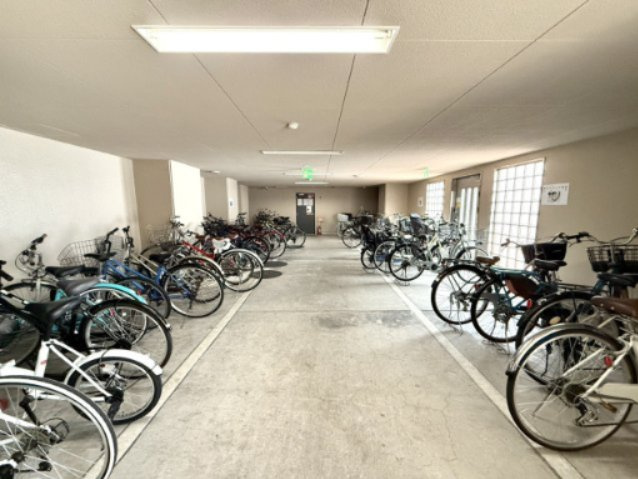 エスポア円上の駐輪場|駐輪場