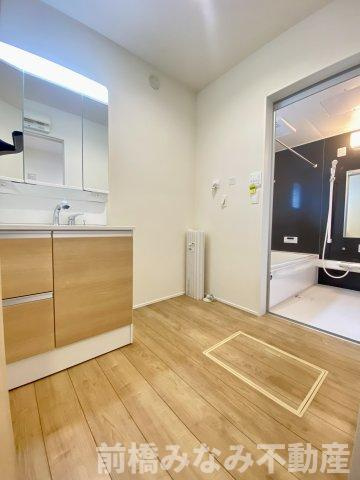 【新築平屋】玉村町板井23-1期　６号棟(全７棟)　リナージュ　新築建売分譲の浴室|お風呂です