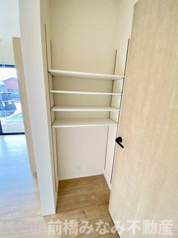 【新築平屋】玉村町板井23-1期　６号棟(全７棟)　リナージュ　新築建売分譲の洋室|落ち着いた色調の洋室です