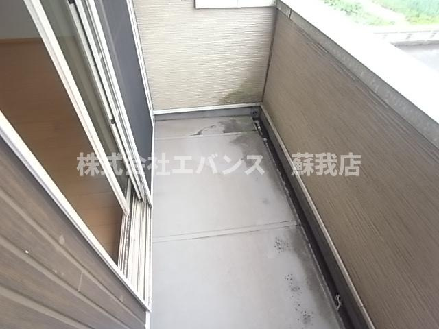 【バルコニー】 | フォレストN | 暖かな日差しのふりそそぐバルコニー