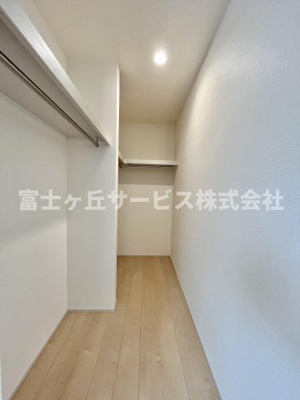 【収納】 | 磐田市福田中島 新築一戸建て 1号棟 | ウォークインクローゼットです