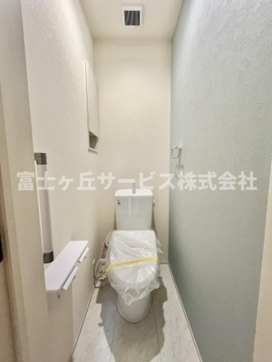 【トイレ】 | 磐田市福田中島 新築一戸建て 1号棟 | トイレです