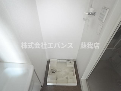 【洗面所】 | アフィニティ | 脱衣スペースもあります