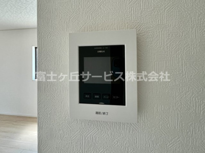【防犯設備】 | 牧之原市静波 11期 新築一戸建て 1号棟 | TV付インターフォン